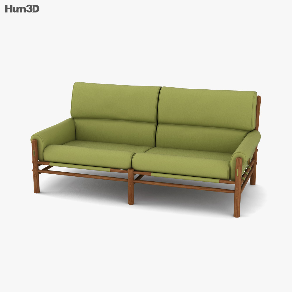 Arne Norell Kontiki Sofa 3D model