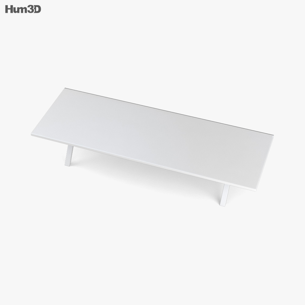 Arper Cross Table 3D model - Download in MAX, OBJ, FBX, C4D