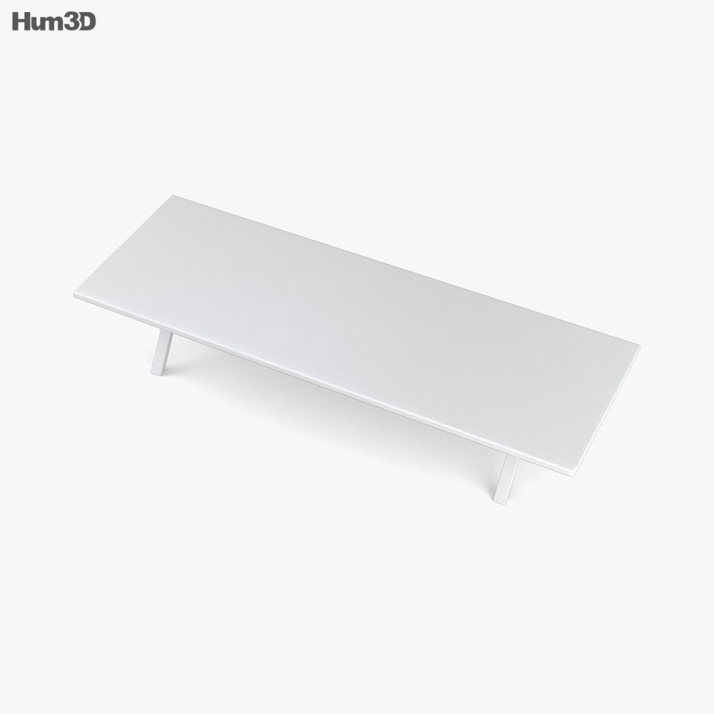 Arper Cross Table 3D model - Download in MAX, OBJ, FBX, C4D
