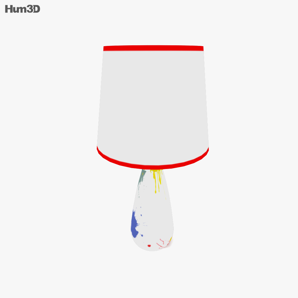 Ashley Mell table lamp 3D model
