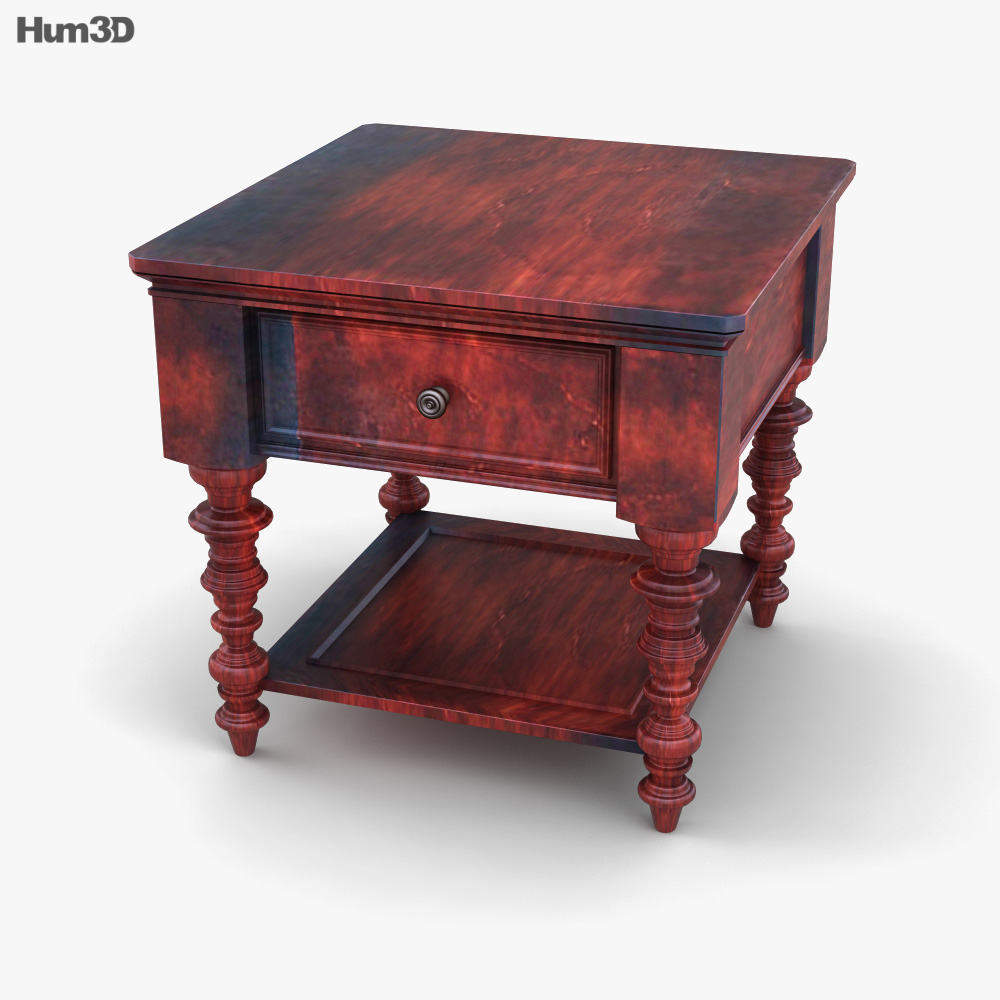 Ashley Key Town – Truffle Table 3D model