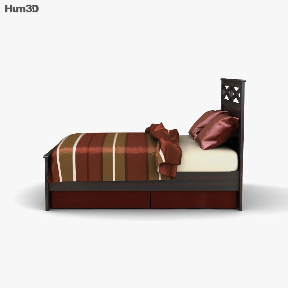 Ashley Xcess Queen Panel bed 3D model Download in MAX, OBJ, FBX, C4D