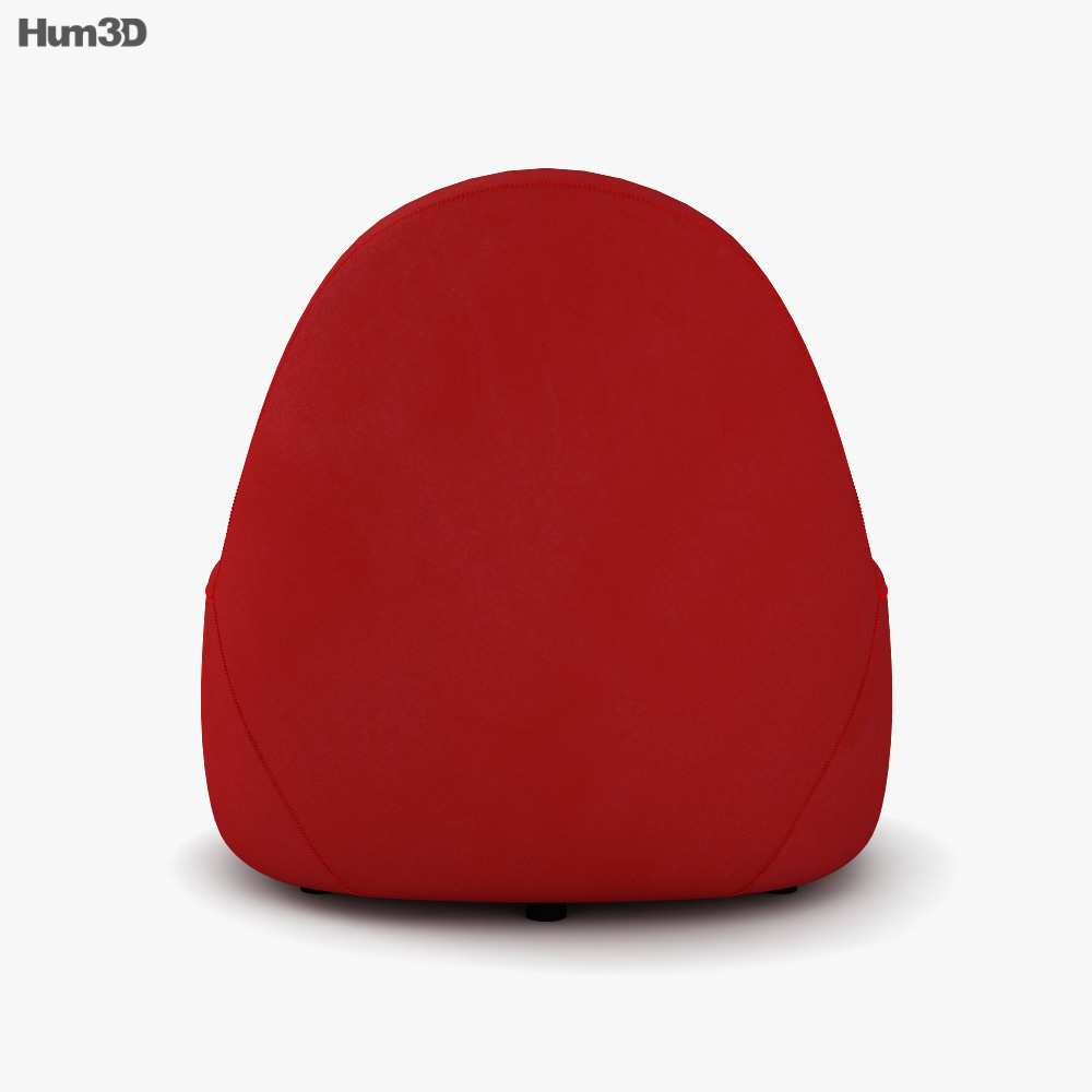 Bernhardt Design Mitt Armchair 3D model Download in MAX, OBJ, FBX, C4D