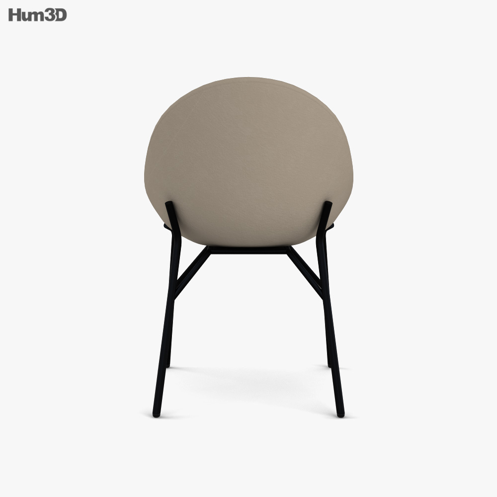 Calligaris Lilly Chair 3D model Download in MAX, OBJ, FBX, C4D