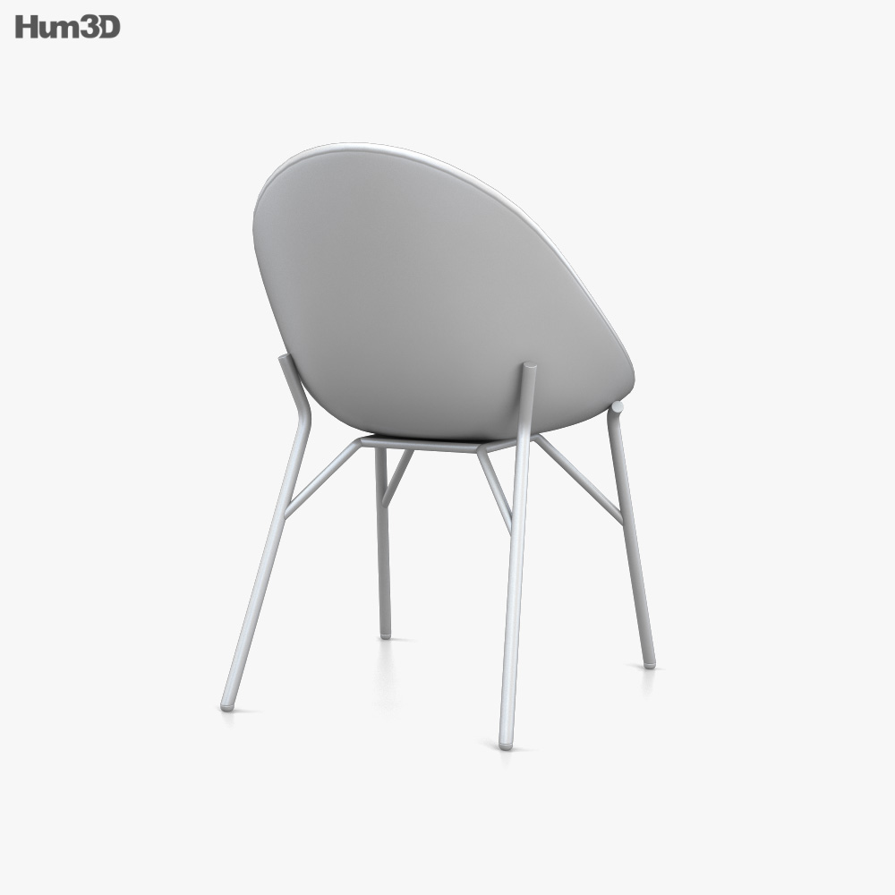Calligaris Lilly Chair 3D model Download in MAX, OBJ, FBX, C4D
