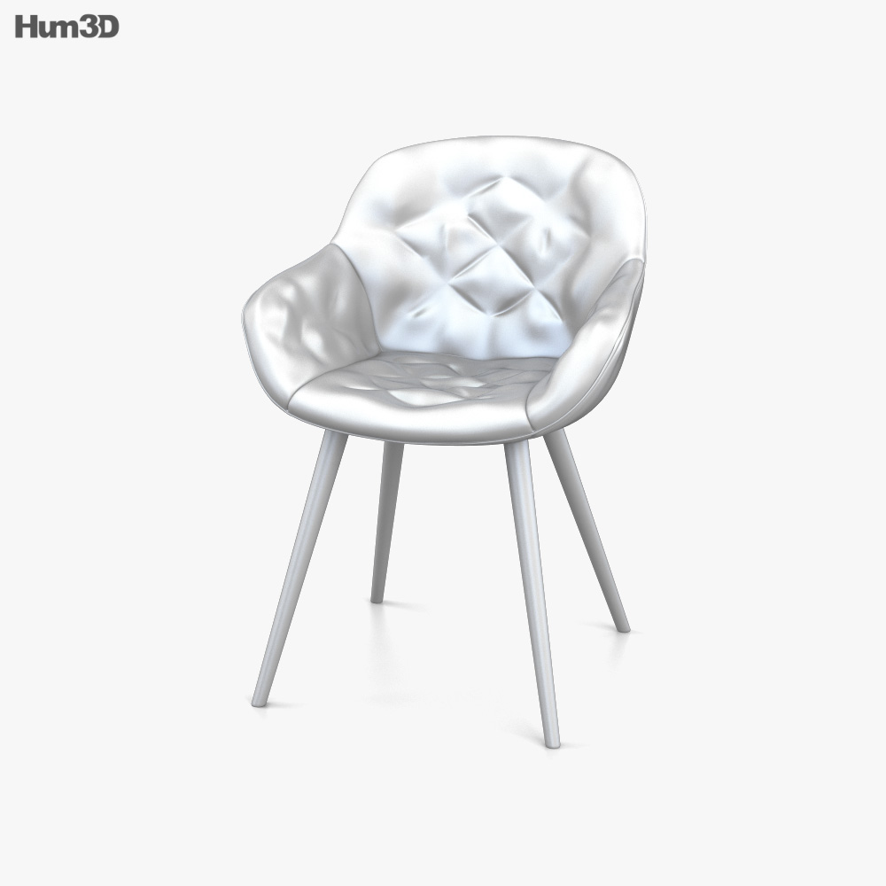 Calligaris Igloo Chair 3D model Download in MAX, OBJ, FBX, C4D