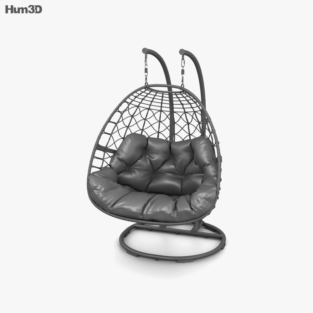 Canadian Tire Patio Egg chair 3D model Download in MAX, OBJ, FBX, C4D