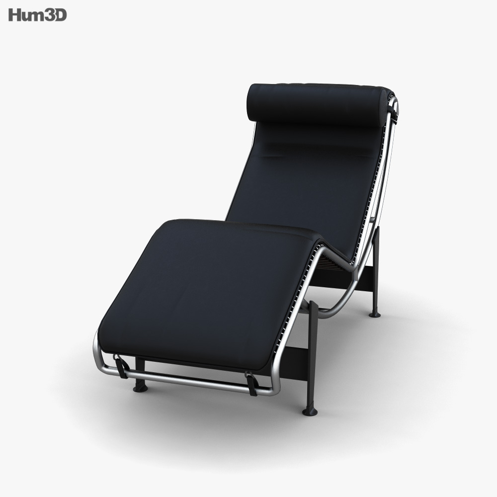 Cassina LC4 chaise longue 3D model