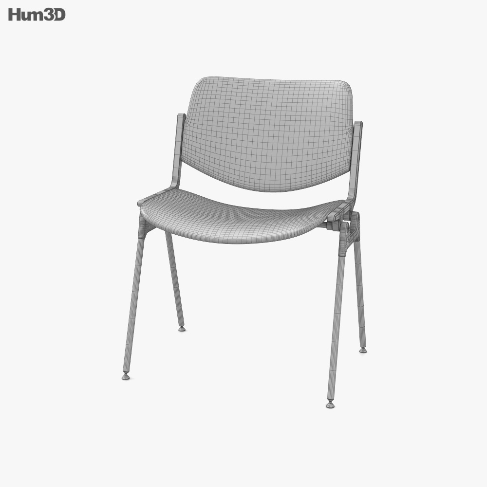 Castelli Dsc 106 Icon Chair 3D model - Download in MAX, OBJ, FBX, C4D