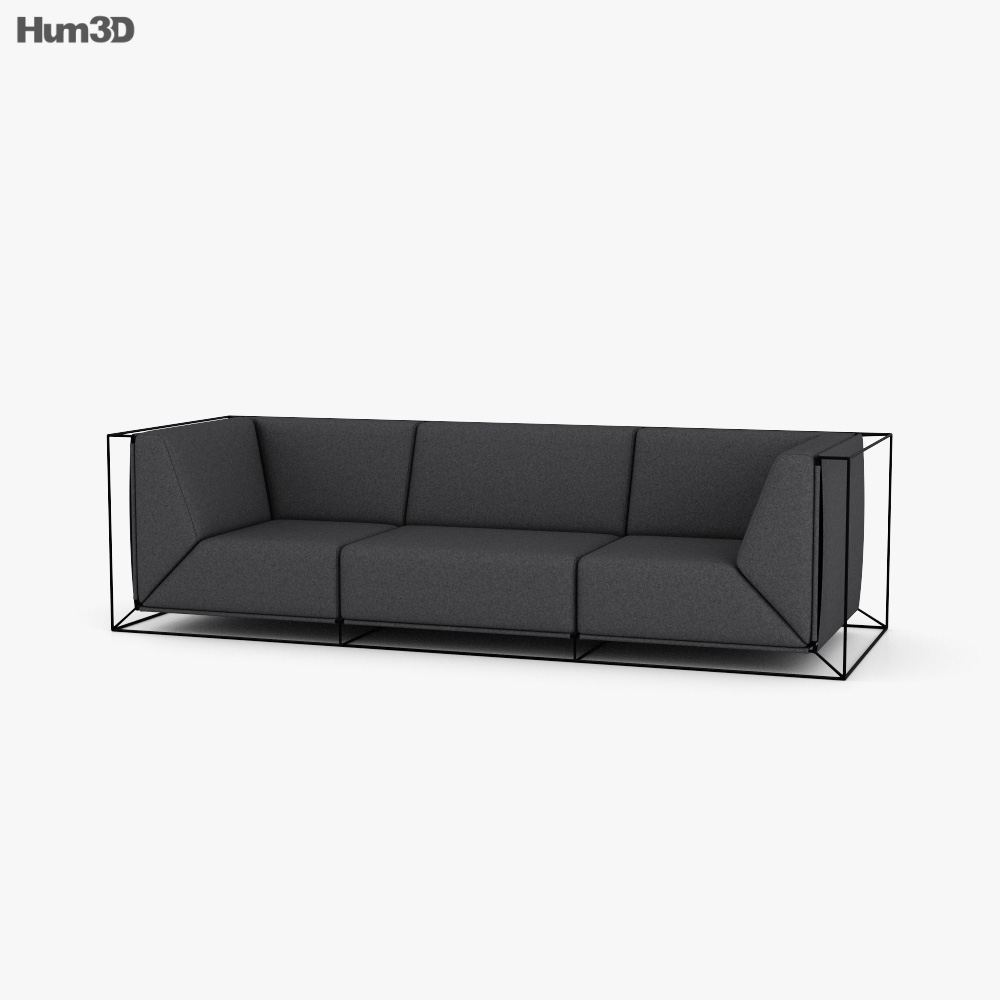 Comforty Floating Sofa 3D model
