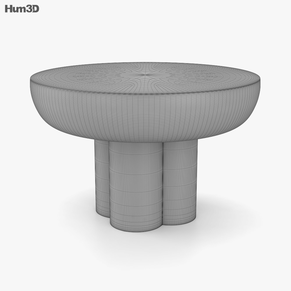 Copenhagen 101 Crown Table 3D model - Download in MAX, OBJ, FBX, C4D