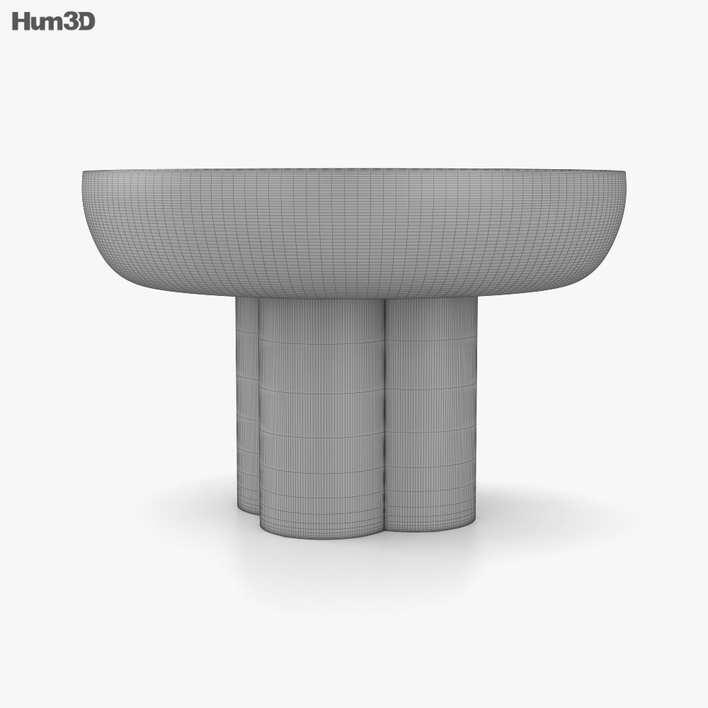 Copenhagen 101 Crown Table 3D model - Download in MAX, OBJ, FBX, C4D