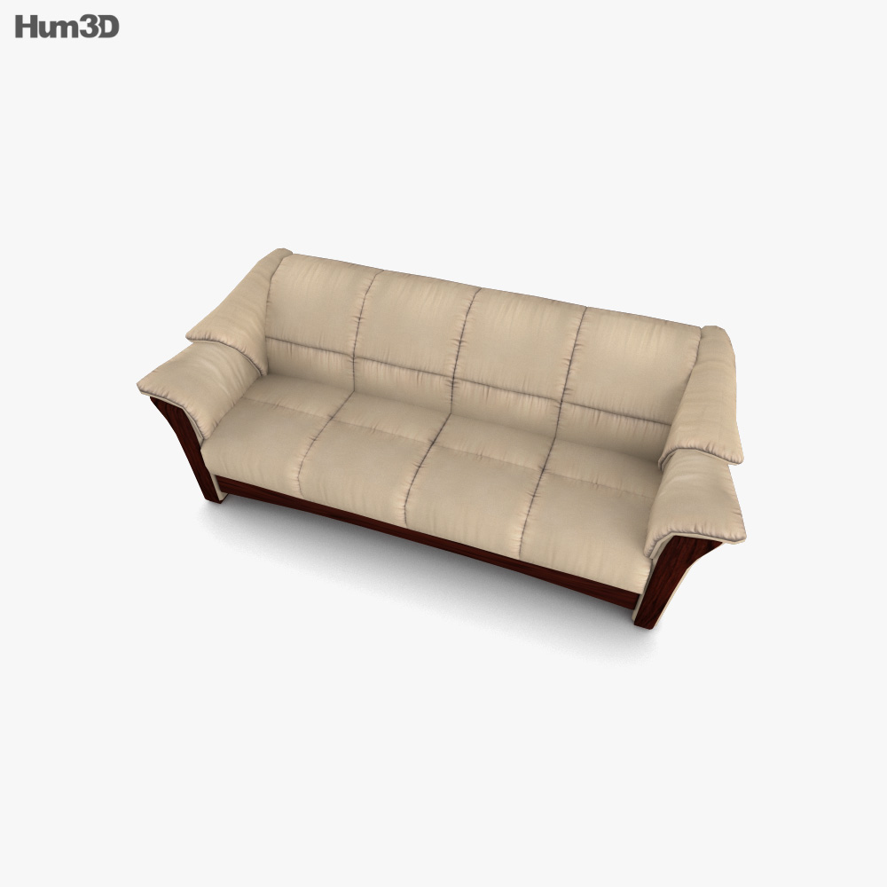 Ekornes Oslo Sofa 3D model Download in MAX, OBJ, FBX, C4D