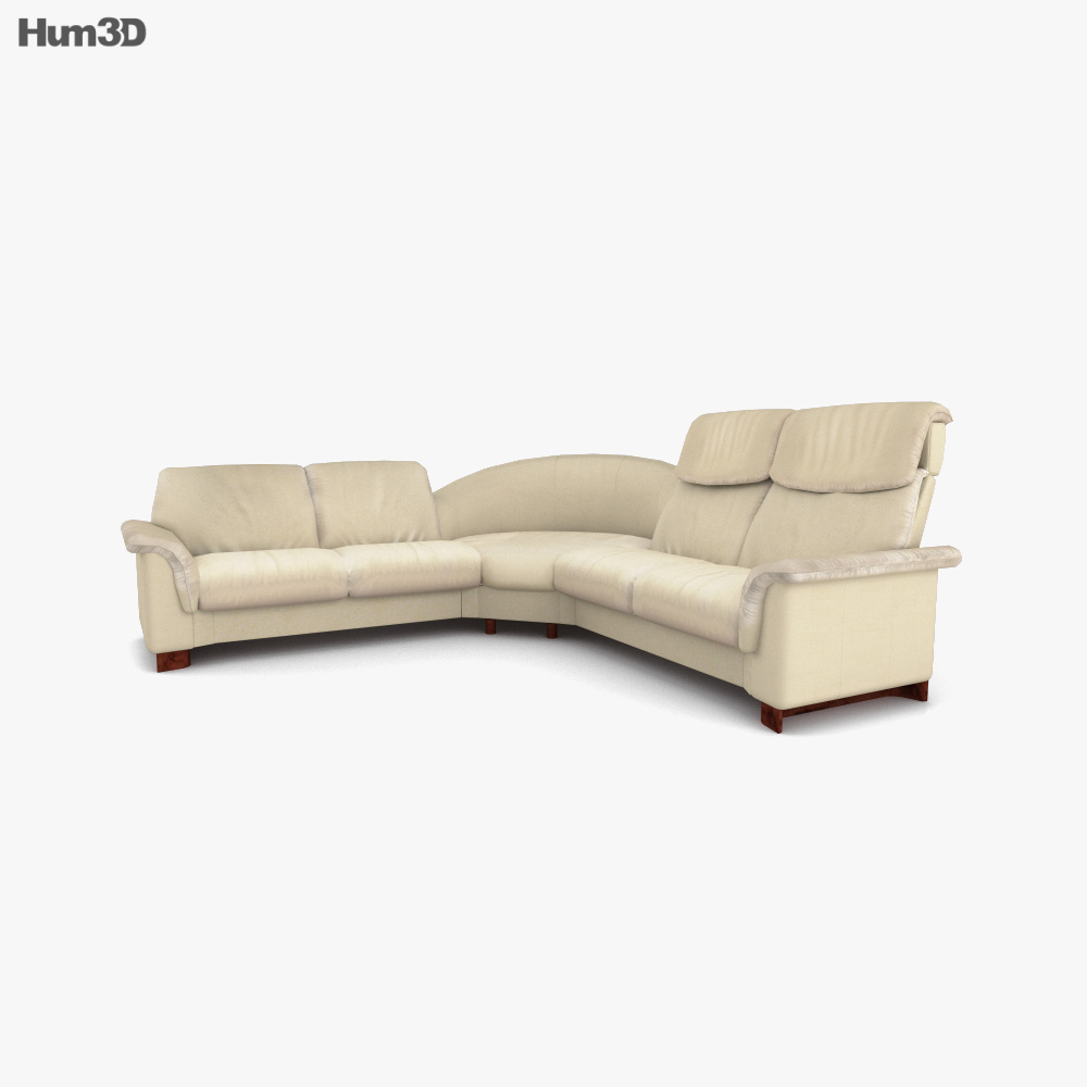 Ekornes Paradise Corner sofa 3D model