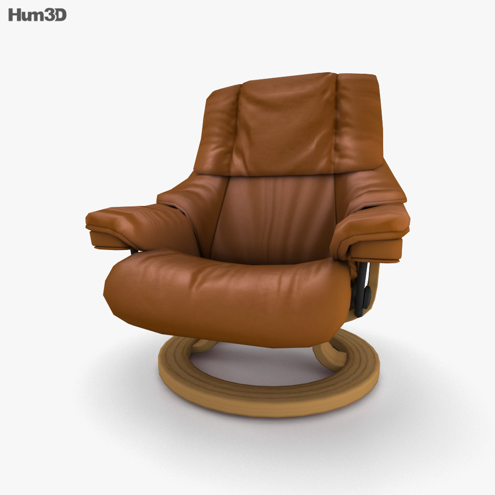Ekornes Vegas Chair 3D model