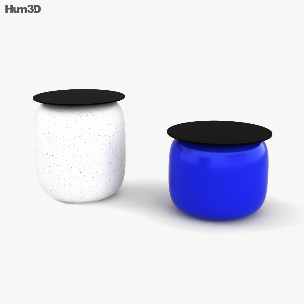 Fermob Fat and Slim Table 3D model