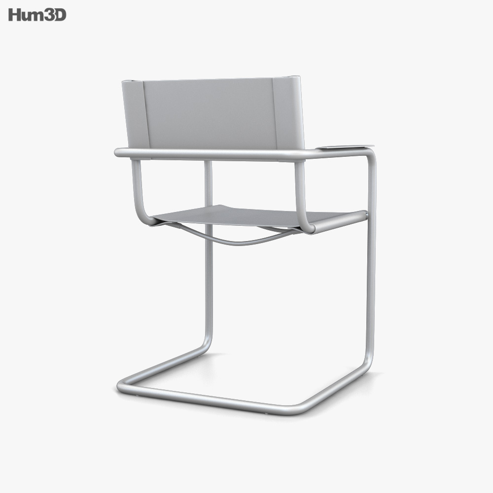 Bauhaus MS65 Armchair 3D model Download in MAX, OBJ, FBX, C4D