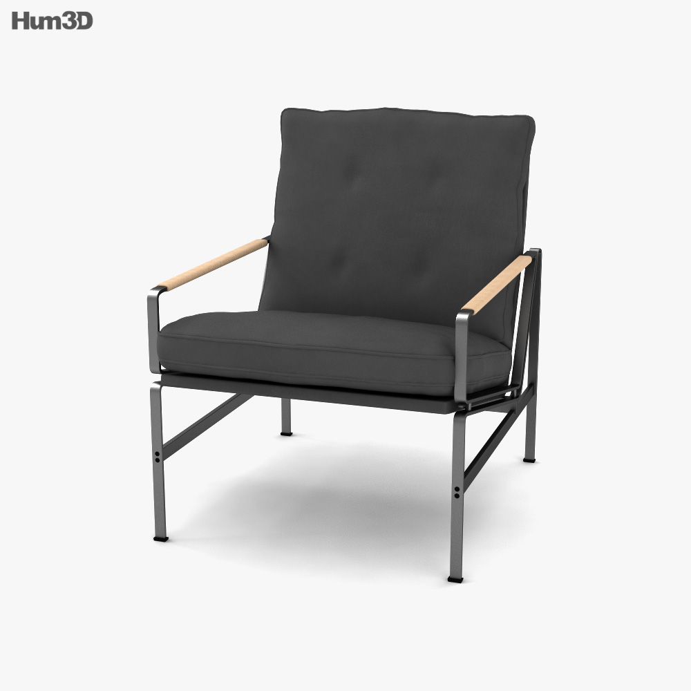 FK 6720 Easy Armchair 3D model