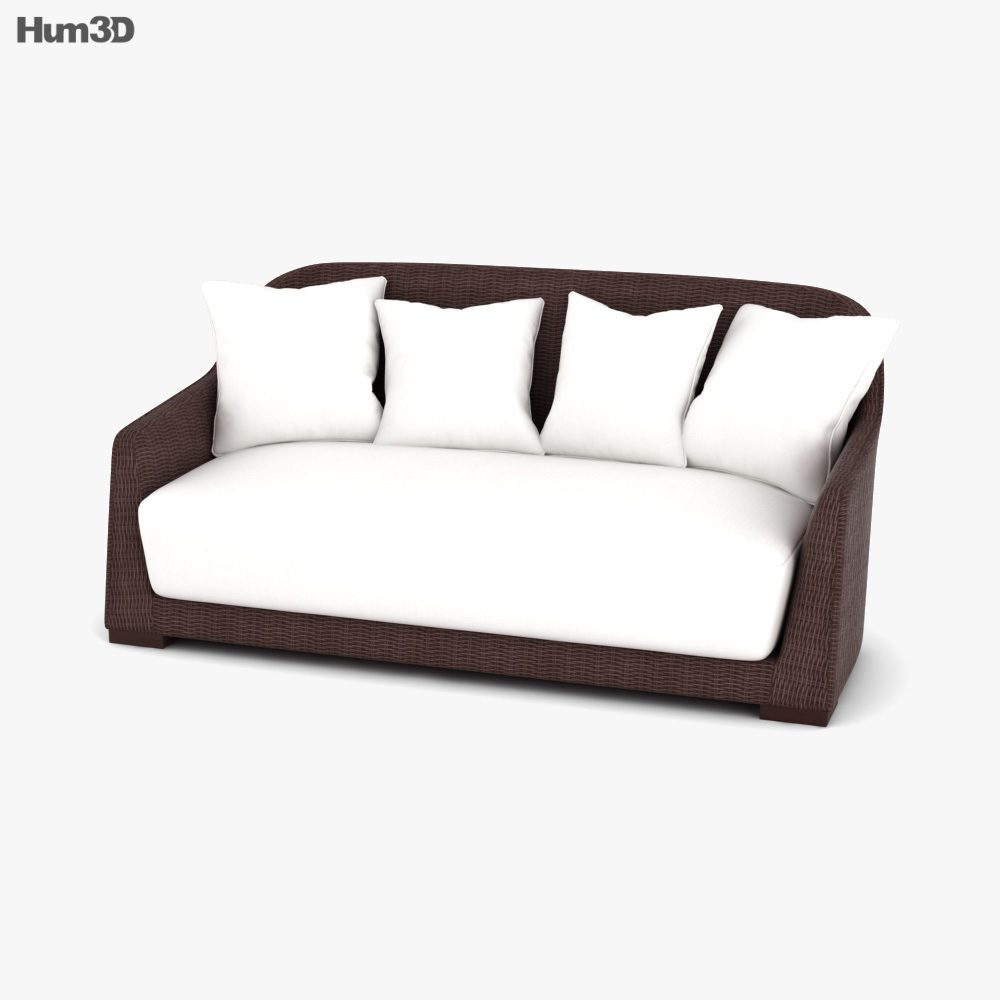 Braid Mood Sofa 3D model