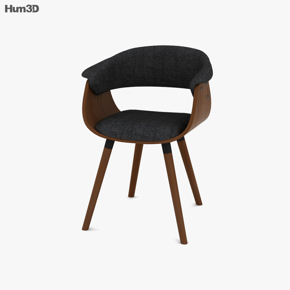 Mingone Dining Room Chair 3D model