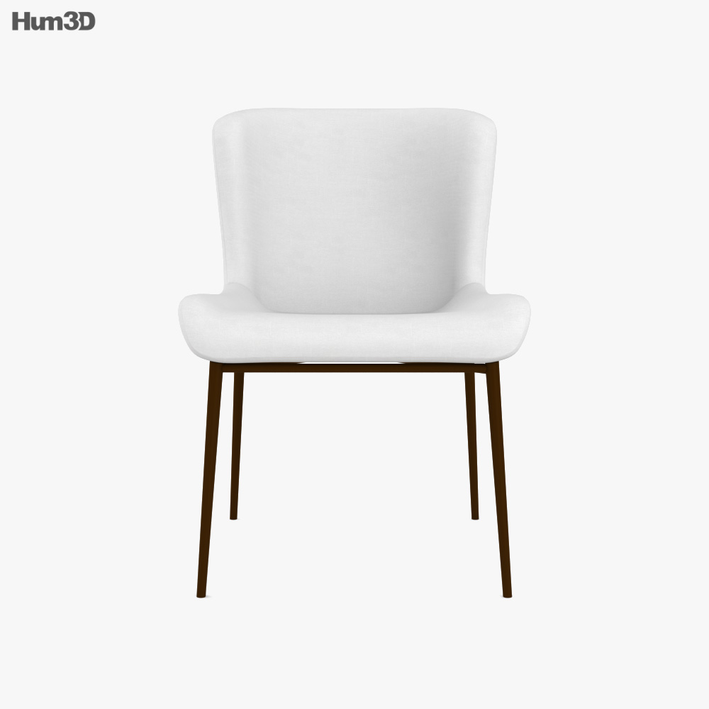 Kirsten Dining chair 3D model - Download in MAX, OBJ, FBX, C4D