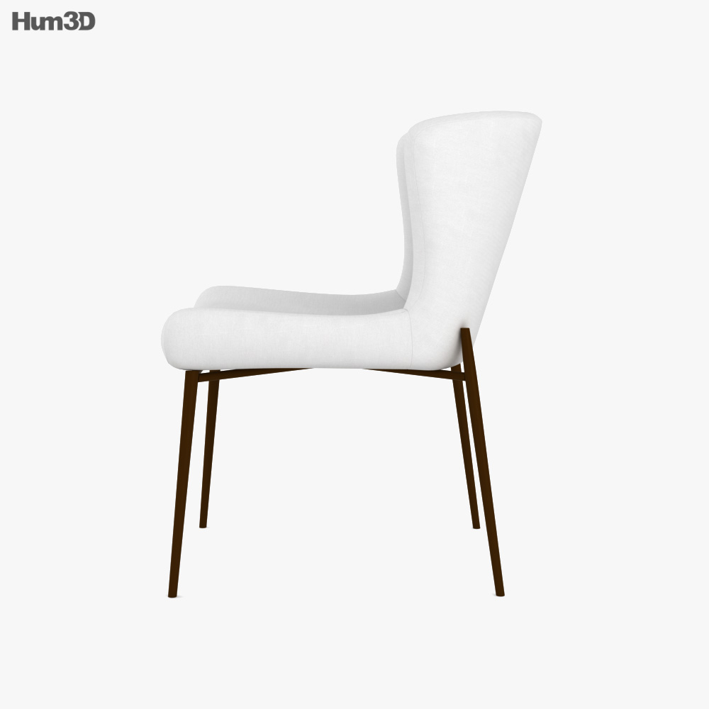 Kirsten Dining chair 3D model - Download in MAX, OBJ, FBX, C4D