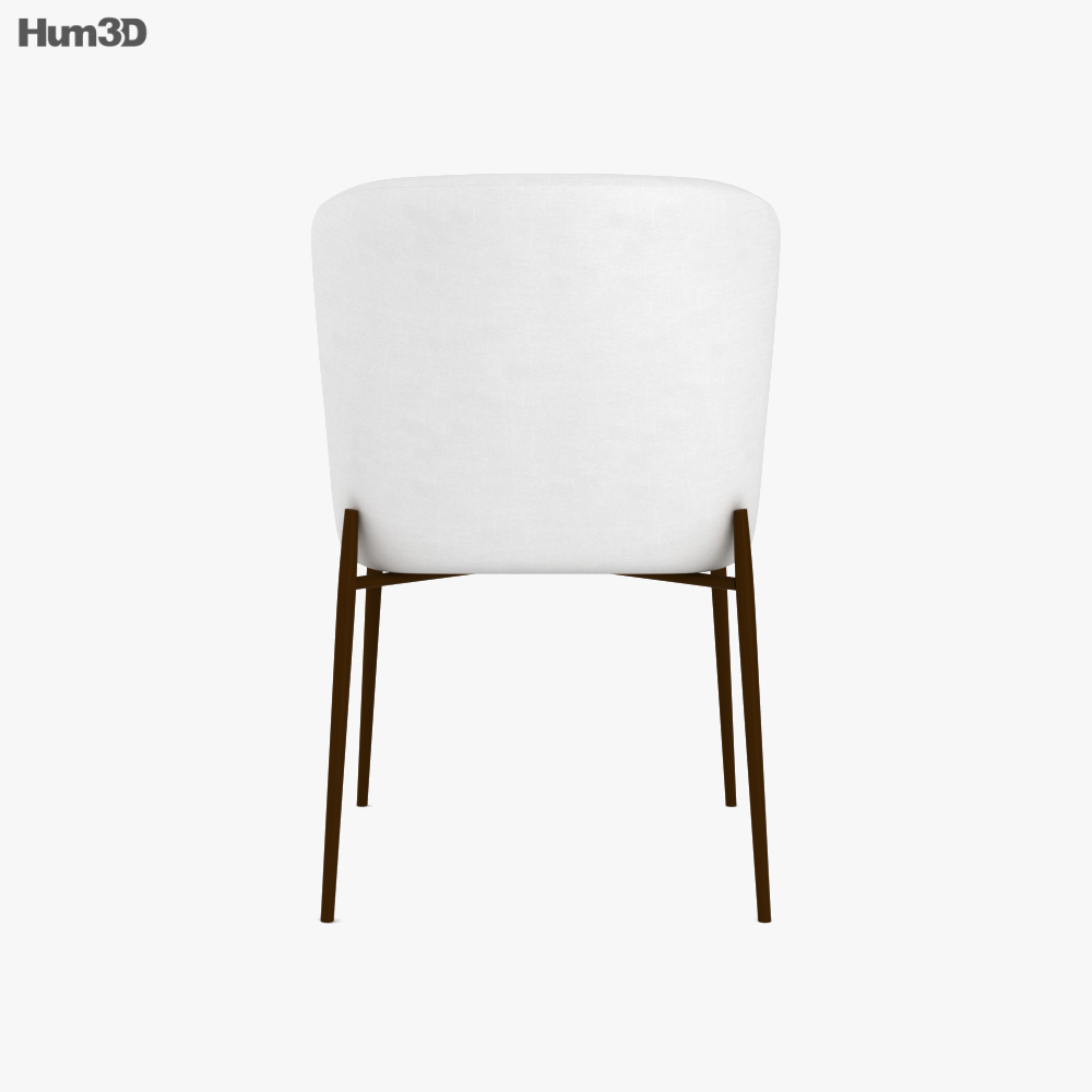 Kirsten Dining chair 3D model - Download in MAX, OBJ, FBX, C4D