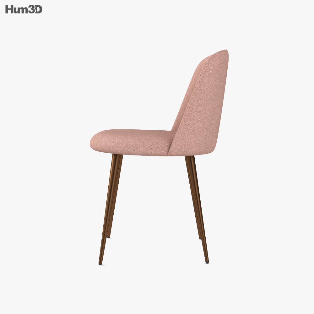 Lila Dining chair 3D model Download in MAX, OBJ, FBX, C4D