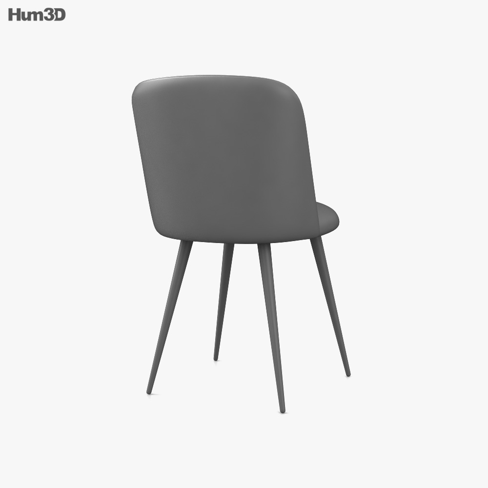 Lila Dining chair 3D model Download in MAX, OBJ, FBX, C4D