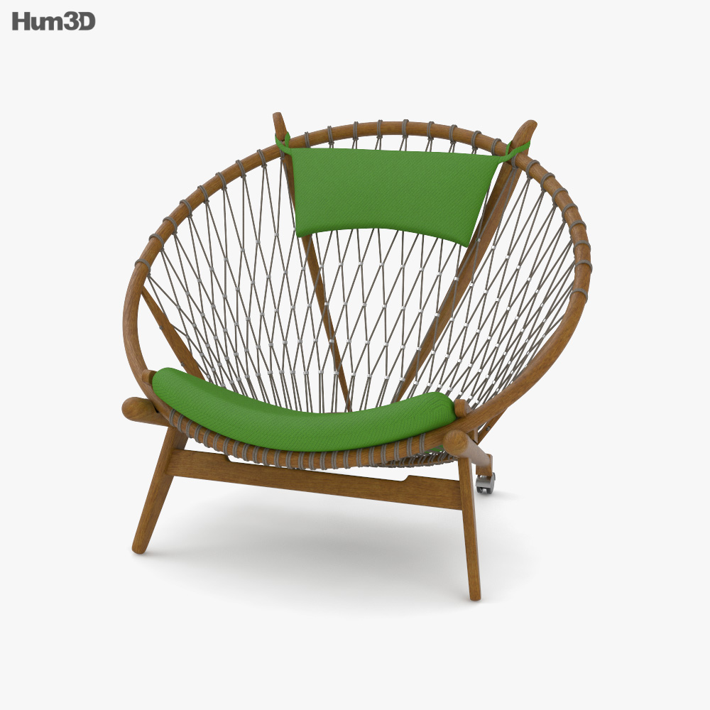 PP130 Circle chair 3D model