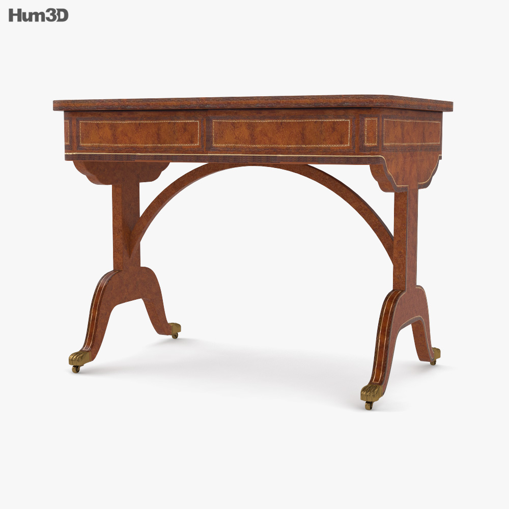 Maitland Smith Chess table 3D model - Download in MAX, OBJ, FBX, C4D