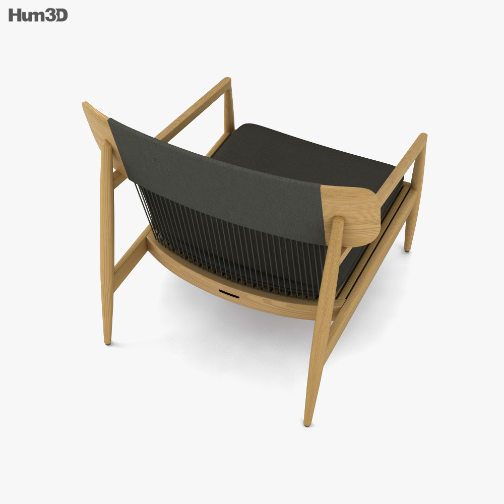 Gloster Archi Lounge chair 3D model Download in MAX, OBJ, FBX, C4D