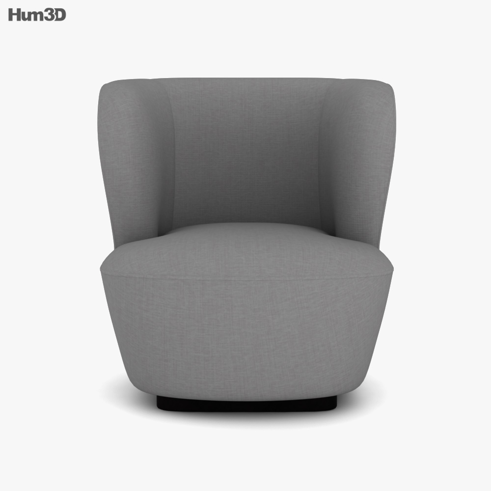 Gubi Stay Lounge chair 3D model Download in MAX, OBJ, FBX, C4D