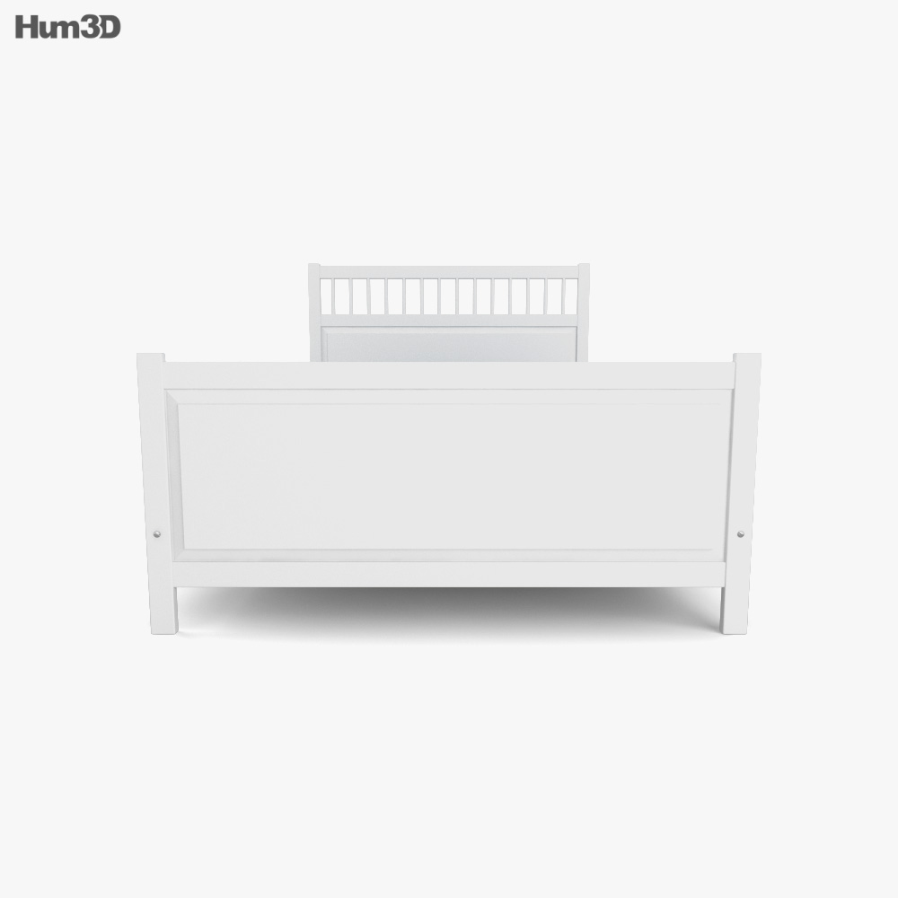 IKEA HEMNES Bed 2 3D model Download in MAX, OBJ, FBX, C4D