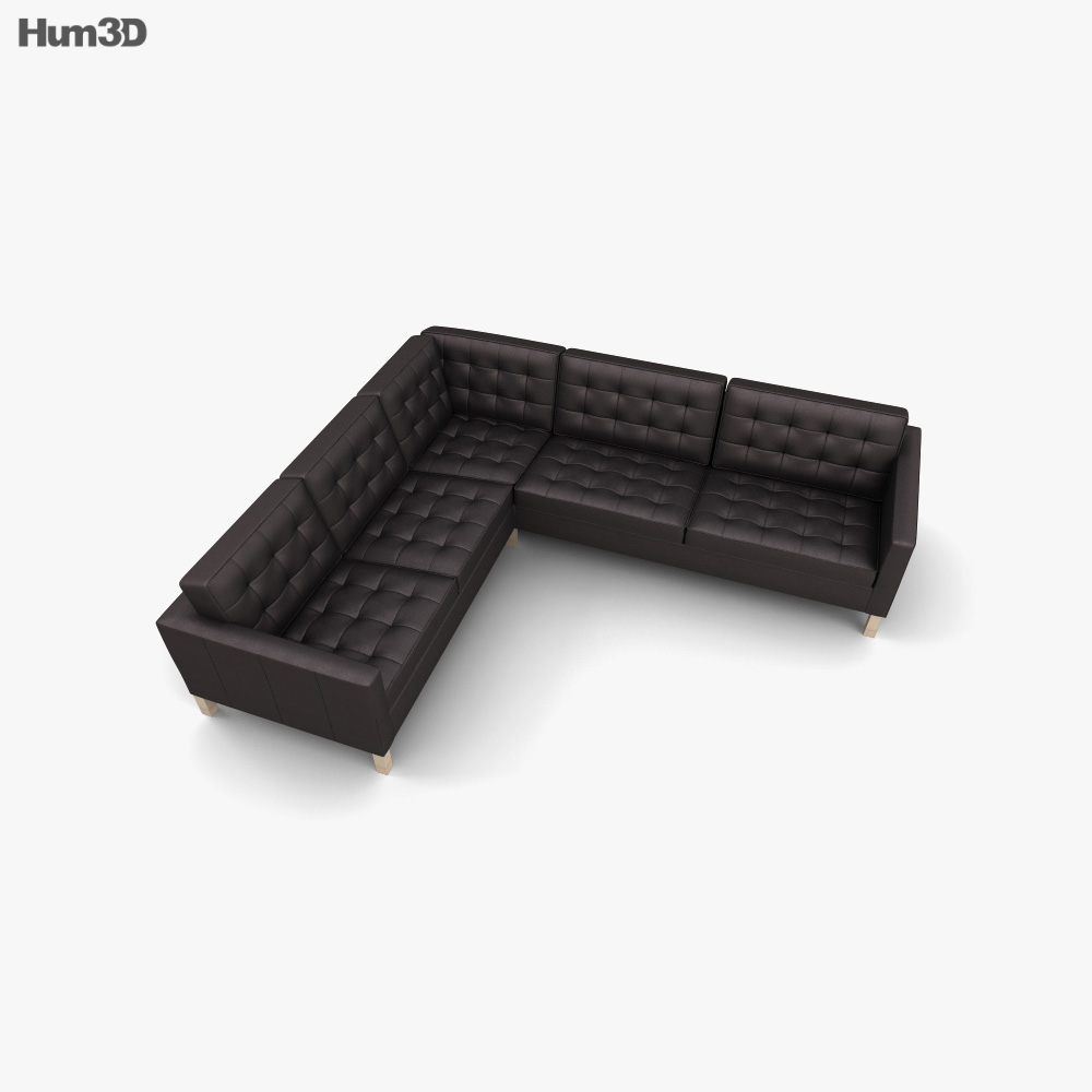 IKEA KARLSTAD Corner sofa 3D model Download in MAX, OBJ, FBX, C4D