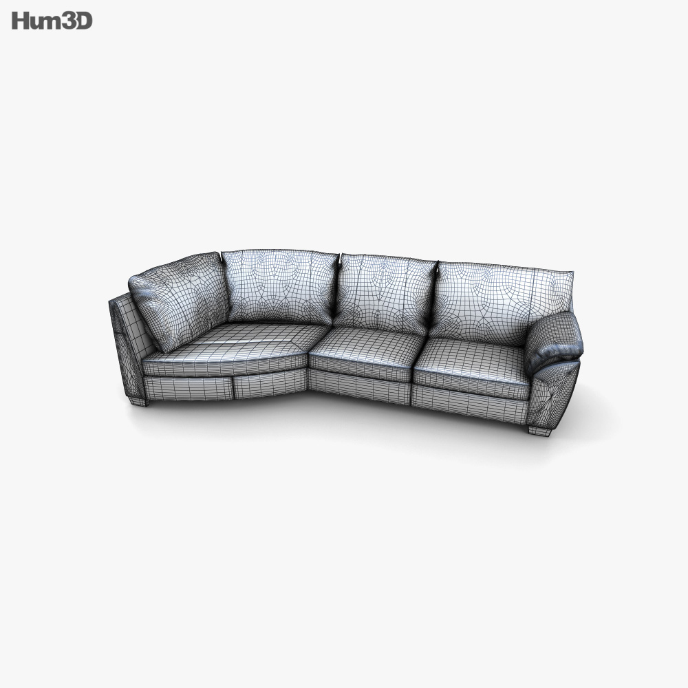 IKEA VRETA Corner sofa 3D model Download in MAX, OBJ, FBX, C4D