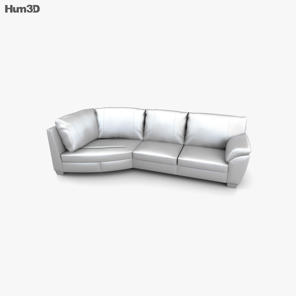 IKEA VRETA Corner sofa 3D model Download in MAX, OBJ, FBX, C4D