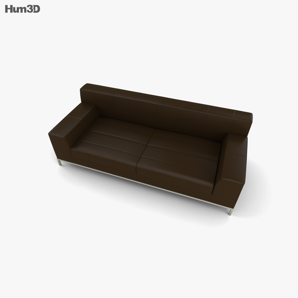 IKEA KRAMFORS ThreeSeat sofa 3D model Download in MAX, OBJ, FBX, C4D