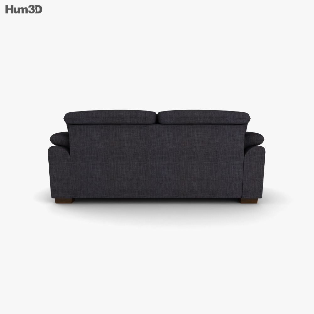 IKEA Tidafors ThreeSeat sofa 3D model Download in MAX, OBJ, FBX, C4D