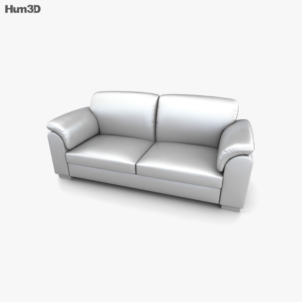 IKEA Tidafors ThreeSeat sofa 3D model Download in MAX, OBJ, FBX, C4D