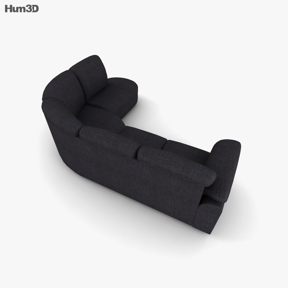 IKEA Tidafors Corner sofa 3D model Download in MAX, OBJ, FBX, C4D