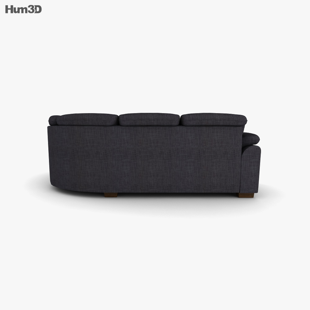IKEA Tidafors Corner sofa 3D model Download in MAX, OBJ, FBX, C4D