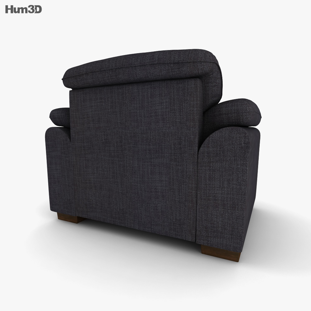 IKEA Tidafors Armchair 3D model Download in MAX, OBJ, FBX, C4D