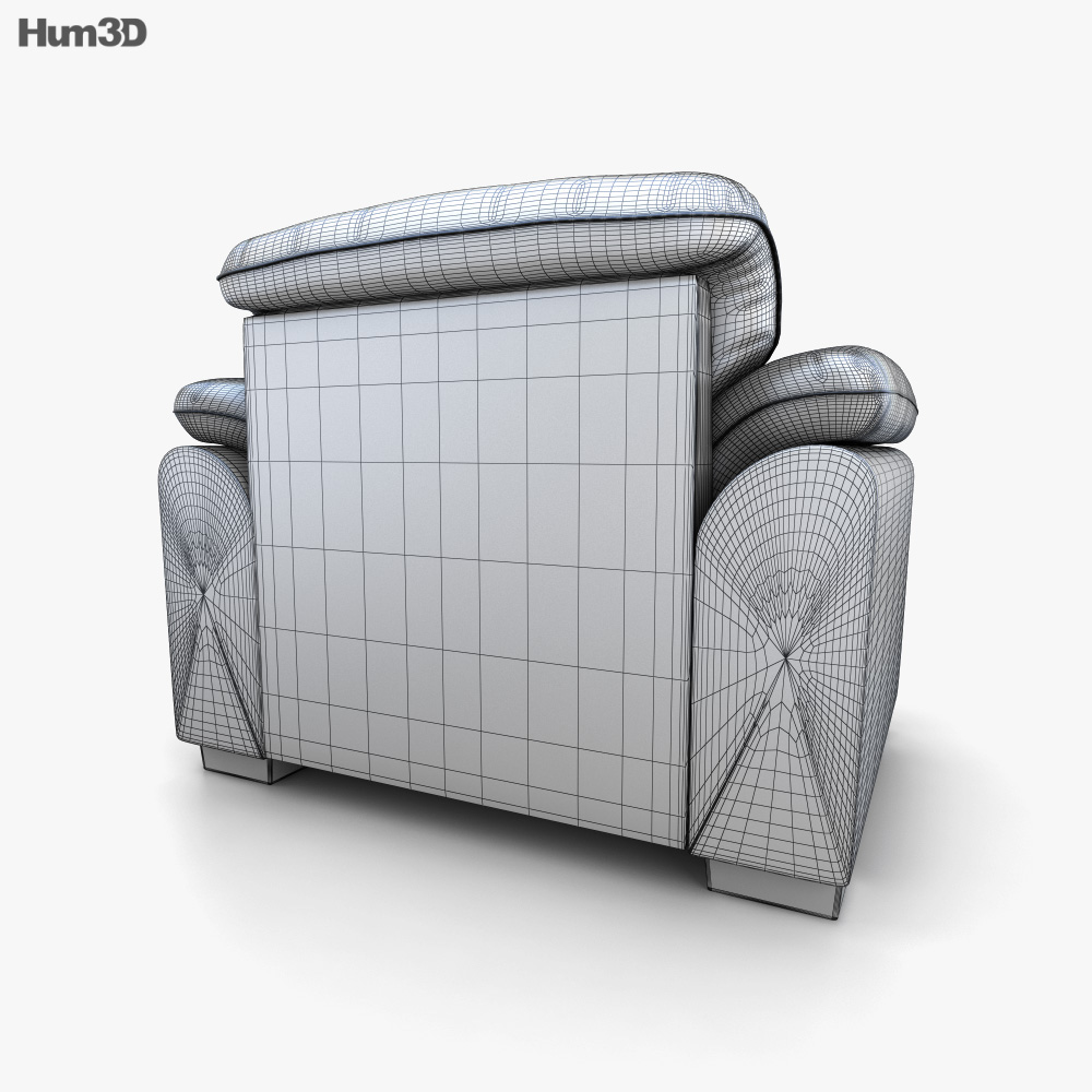 IKEA Tidafors Armchair 3D model Download in MAX, OBJ, FBX, C4D