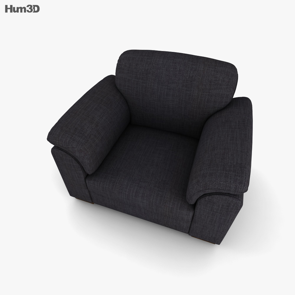 IKEA Tidafors Armchair 3D model Download in MAX, OBJ, FBX, C4D