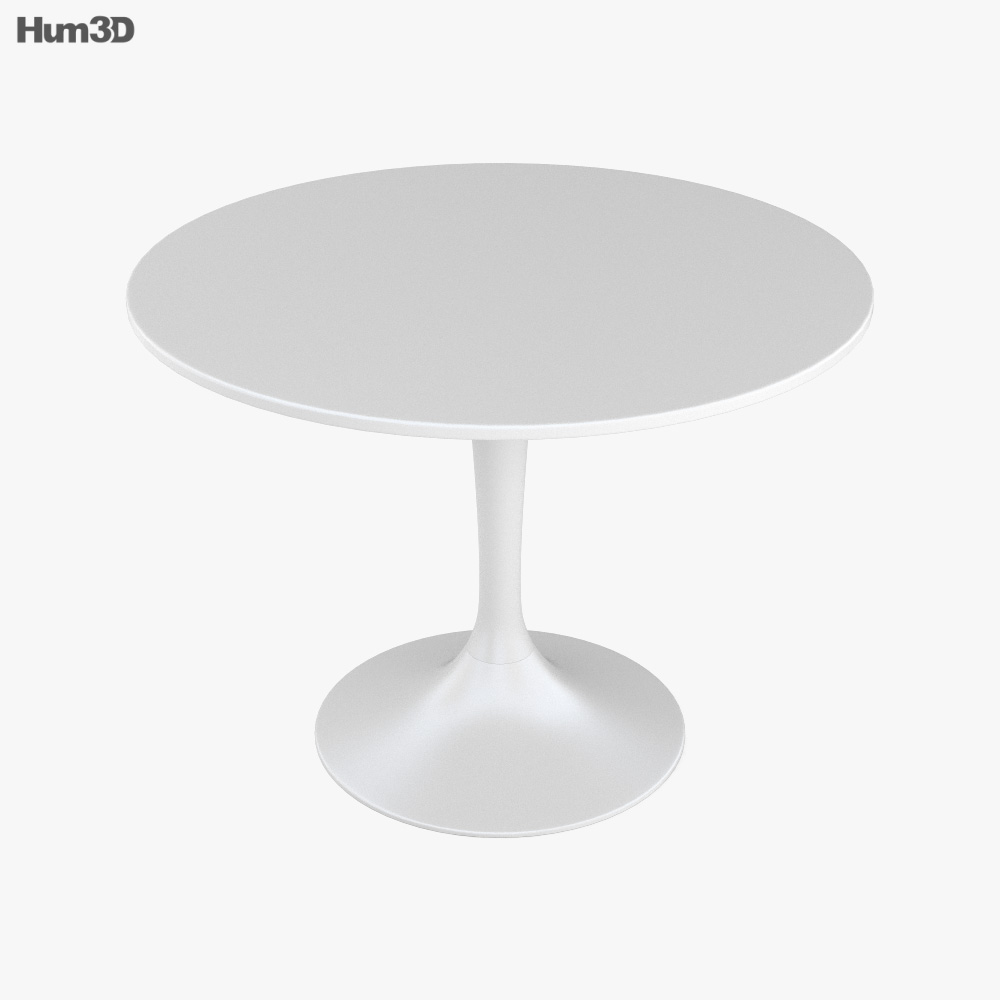 IKEA Docksta Table 3D model Download in MAX, OBJ, FBX, C4D