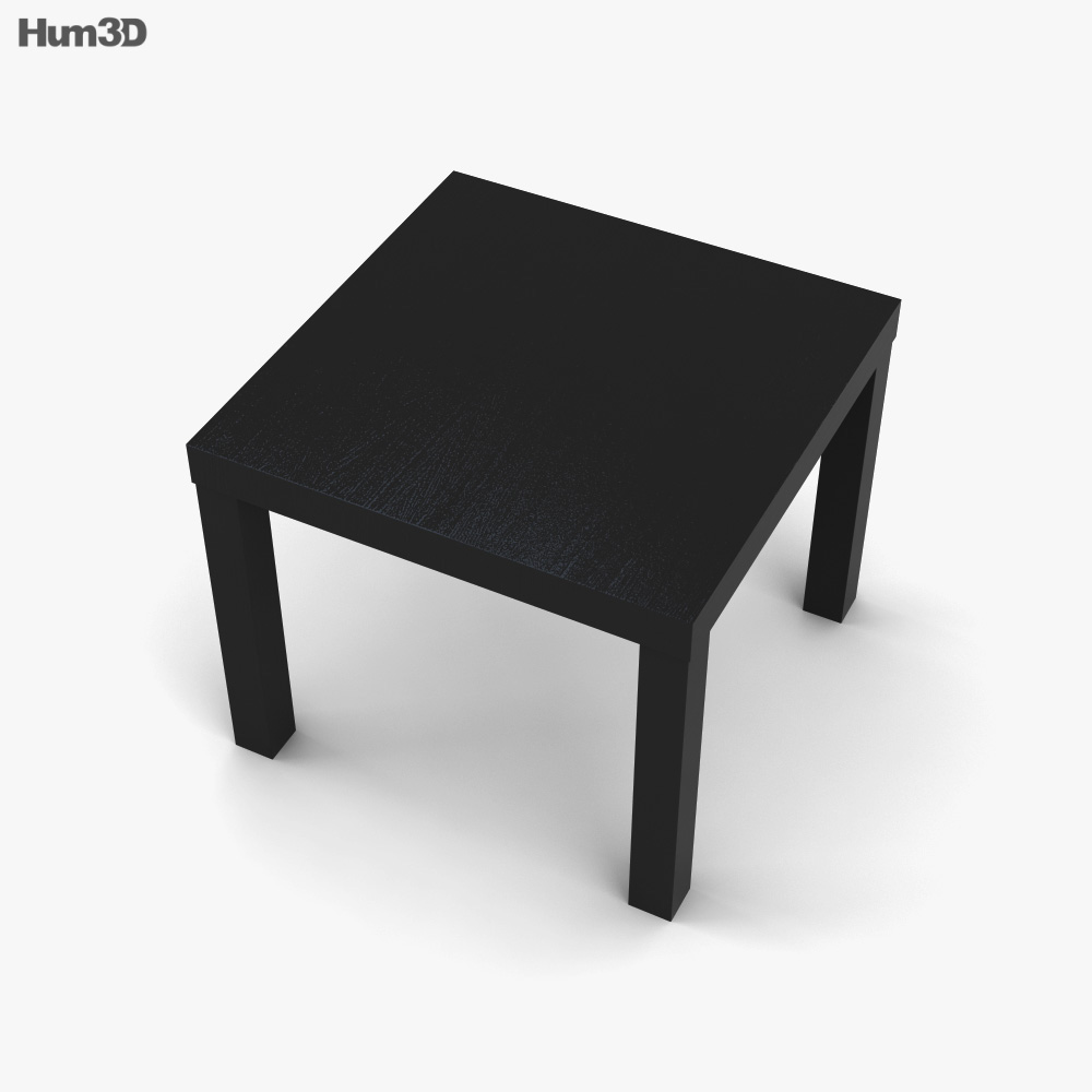 IKEA Lack Table 3D model Download in MAX, OBJ, FBX, C4D