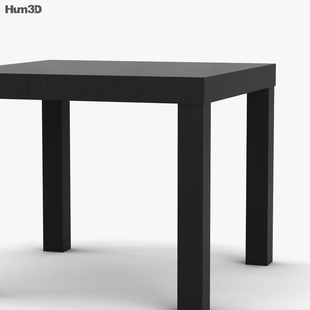 IKEA Lack Table 3D model Download in MAX, OBJ, FBX, C4D