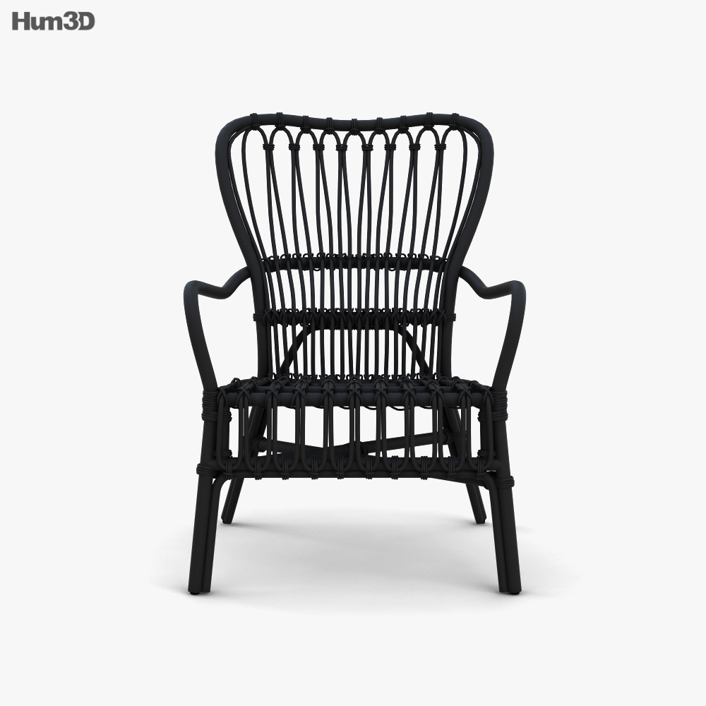IKEA Storsele Armchair 3D model Download in MAX, OBJ, FBX, C4D