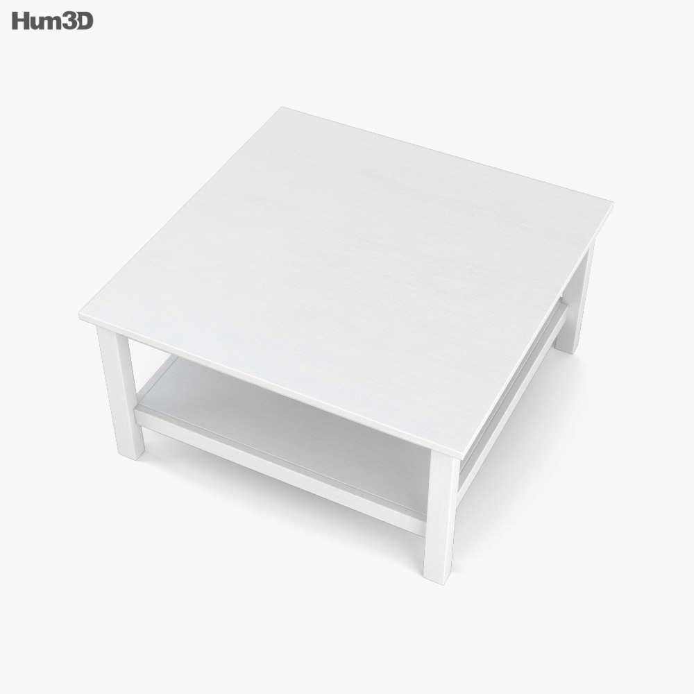 IKEA Hemnes Coffee table 3D model Download in MAX, OBJ, FBX, C4D